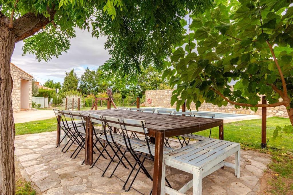 Casa Rural Torre Gil Alcañiz Buitenkant foto